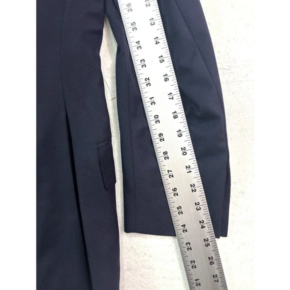 Richard James Savile Row 38R Navy Blue Hopsack Blazer Jacket Sport Suit Coat